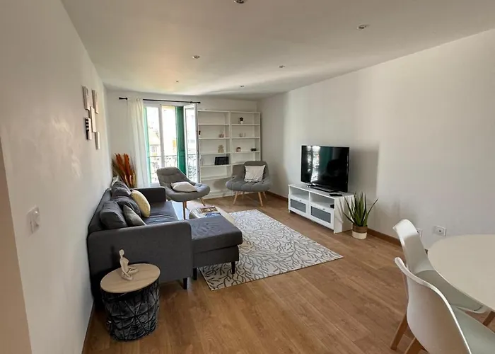 Grand Appartement Lumineux - Centre Et Gare A Pied Perpignan