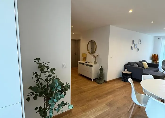 Grand Appartement Lumineux - Centre Et Gare A Pied Appartement Perpignan