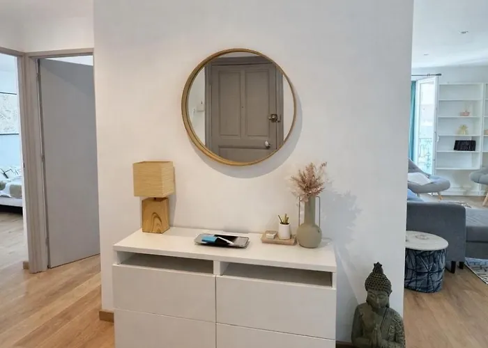 Grand Lumineux - Centre Et Gare à Pied Apartamento